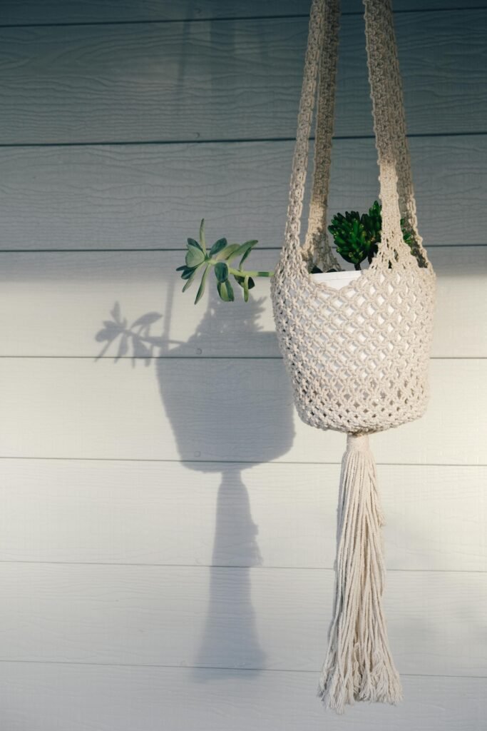 diy hanging planter