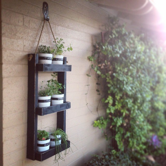 diy hanging planter